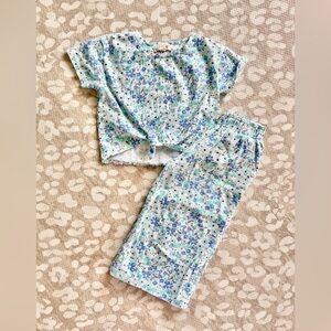 Jessica Simpson 3T girls floral matching set